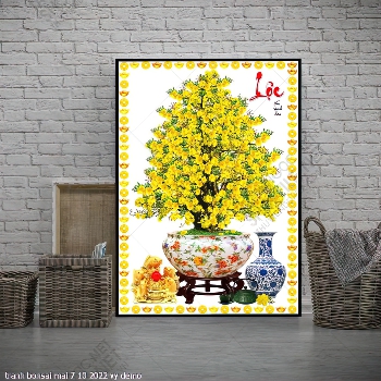 tranh bonsai mai 7 10 2022 vy