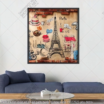 tranh ca phe quan an do an paris banh mi ruou vang 21022023 phu tranh ca phe quan an do an paris banh mi ruou vang 21022023 phu