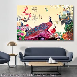 tranh chim cong 13 11 2021 anh quoc