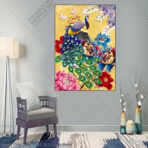 tranh chim cong 04 05 2022 hieu