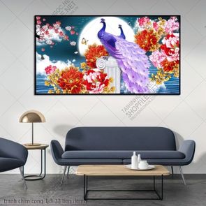 tranh chim cong 1 3 22 tien