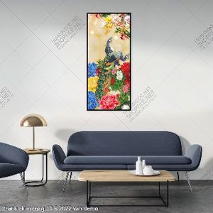 tranh chim cong 10 8 2022 van