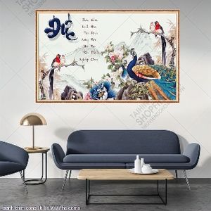 tranh chim cong 18 10 2022 ho