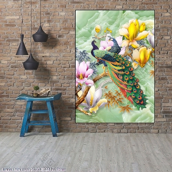 tranh chim cong 25 10 2022 ha