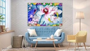 tranh chim cong 27 8 2022