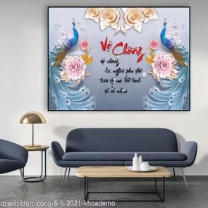 tranh chim cong 6 5 2021 khoa