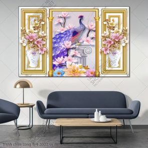 tranh chim cong 9 4 2022 vy