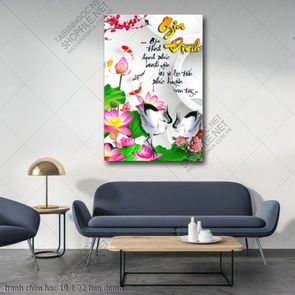 tranh mau don chim hac 19 1 22 tien