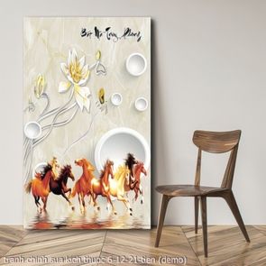 tranh ngua bat ma chinh sua kich thuoc 6 12 21 tien 