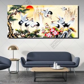 tranh mau don co chim hac 14 3 22 tien