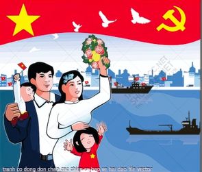 tranh co dong don chao cac chien sy bao ve hai dao file vector