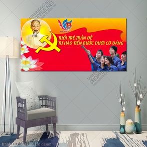 tranh co dong tuoi tre