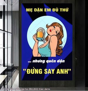 tranh nha hang co dong uong bia hoi 29112022 thien tranh nha hang co dong uong bia hoi 29112022 thien