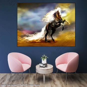 tranh con ngua 22 9 2022 thien