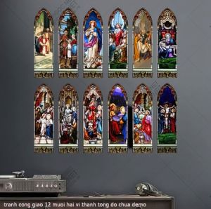 tranh cong giao 12 muoi hai vi thanh tong do chua