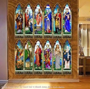 tranh cong giao 12 muoi hai vi thanh tong do in kinh