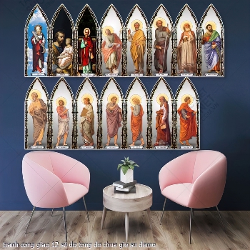 tranh cong giao 12 su do tong do chua gie su