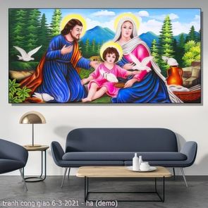 tranh gia dinh thanh gia cong giao 6 3 2021 ha