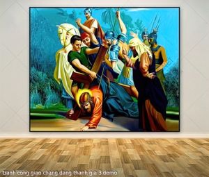 tranh cong giao chang dang thanh gia 3