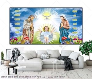tranh cong giao chua giang sinh noel 12 9 2022 dao