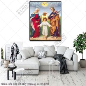 tranh cong giao gia dinh thanh gia decor