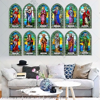 tranh cong giao muoi hai mon de dep nghe thuat