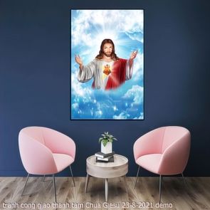 tranh cong giao thanh tam Chua Giesu 23 8 2021