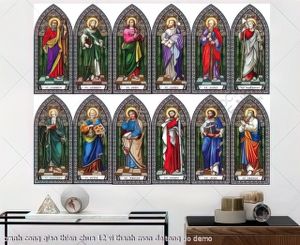 tranh cong giao thien chua 12 vi thanh mon de tong do