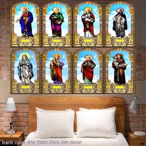 tranh cong giao thien chua dep