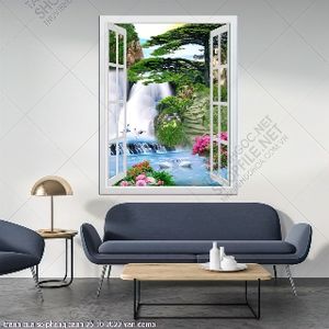 tranh cua so phong canh 25 10 2022 van