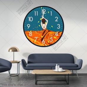 tranh dong ho co gai 23 5 2022 vy