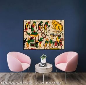 tranh dong ho dan chuot 17 5 21  thanh