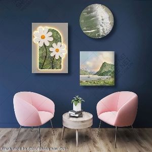 tranh dong ho decor phong ngu