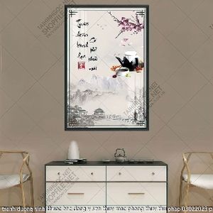 tranh duong sinh thuoc bac dong y spa thuy mac phong thuy thu phap 03022023 phu