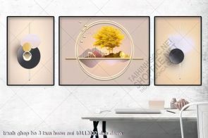 tranh ghep bo 3 tam huou nui 10112022 dao