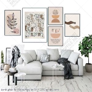 tranh ghep bo 5 tam trang tri 28 9 2022 quyen