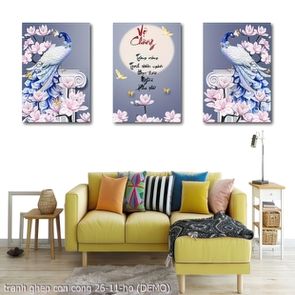 tranh ghep con cong 26 11 ho