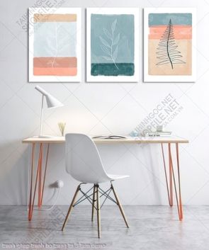 tranh ghep tranh bo trang tri 3 tam