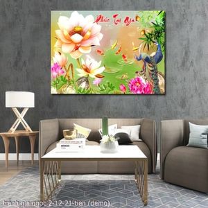 tranh ca chep chim cong gia ngoc 19 10 2021