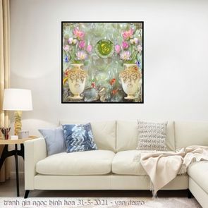 tranh gia ngoc binh hoa 31 5 2021 van