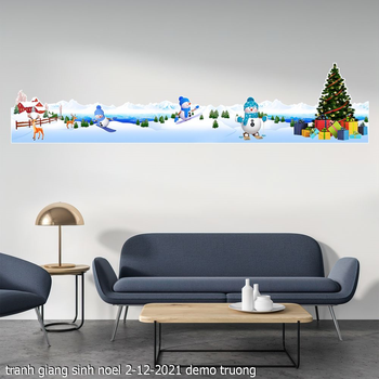 tranh giang sinh noel 2 12 2021 truong