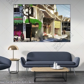 tranh ha noi xua 16112022 h