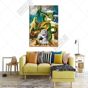 tranh ho rong nghe thuat