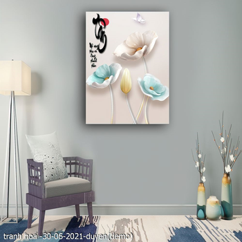 tranh hoa  30 06 2021 duyen