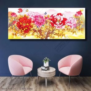 tranh hoa mau don 24 1 22 tien