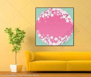 tranh hoa dao 17 9 2022 dao