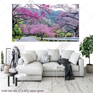 tranh hoa dao 22 4 2022 quyen
