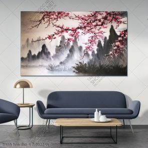 tranh hoa dao 4 7 2022 vy