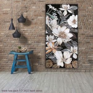 tranh hoa gach 5 7 2022 hanh