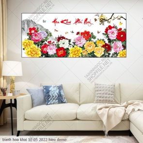 tranh hoa mau don hoa khai 10 05 2022 hieu